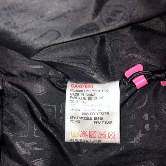 Core lil Chicks Powder Room Snow Ski Jacket Girls Youth Large 5000mm like new! - Picture 13 of 16